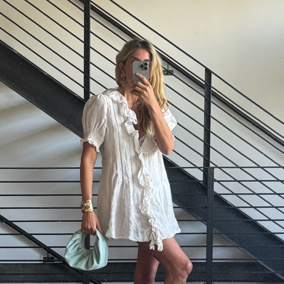 Doen Ivory Ruffle Dress - Picture 5 of 6